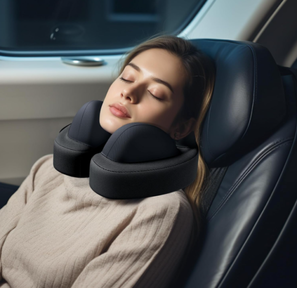 JINXIA Neck Pillow for Traveling Travel Pillow for Airplane 3